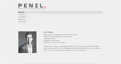 Desktop Screenshot of penzl-ingenieure.de